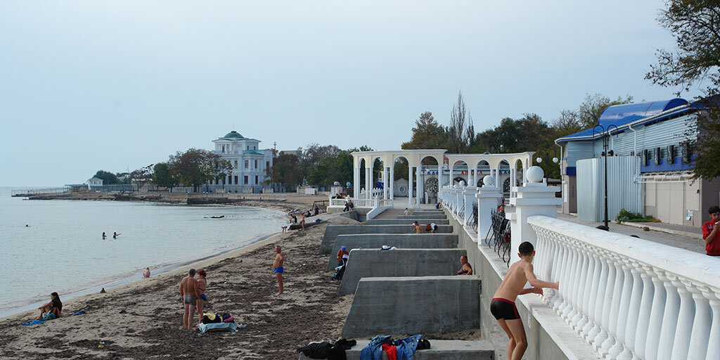 Городской пляж Евпатории
