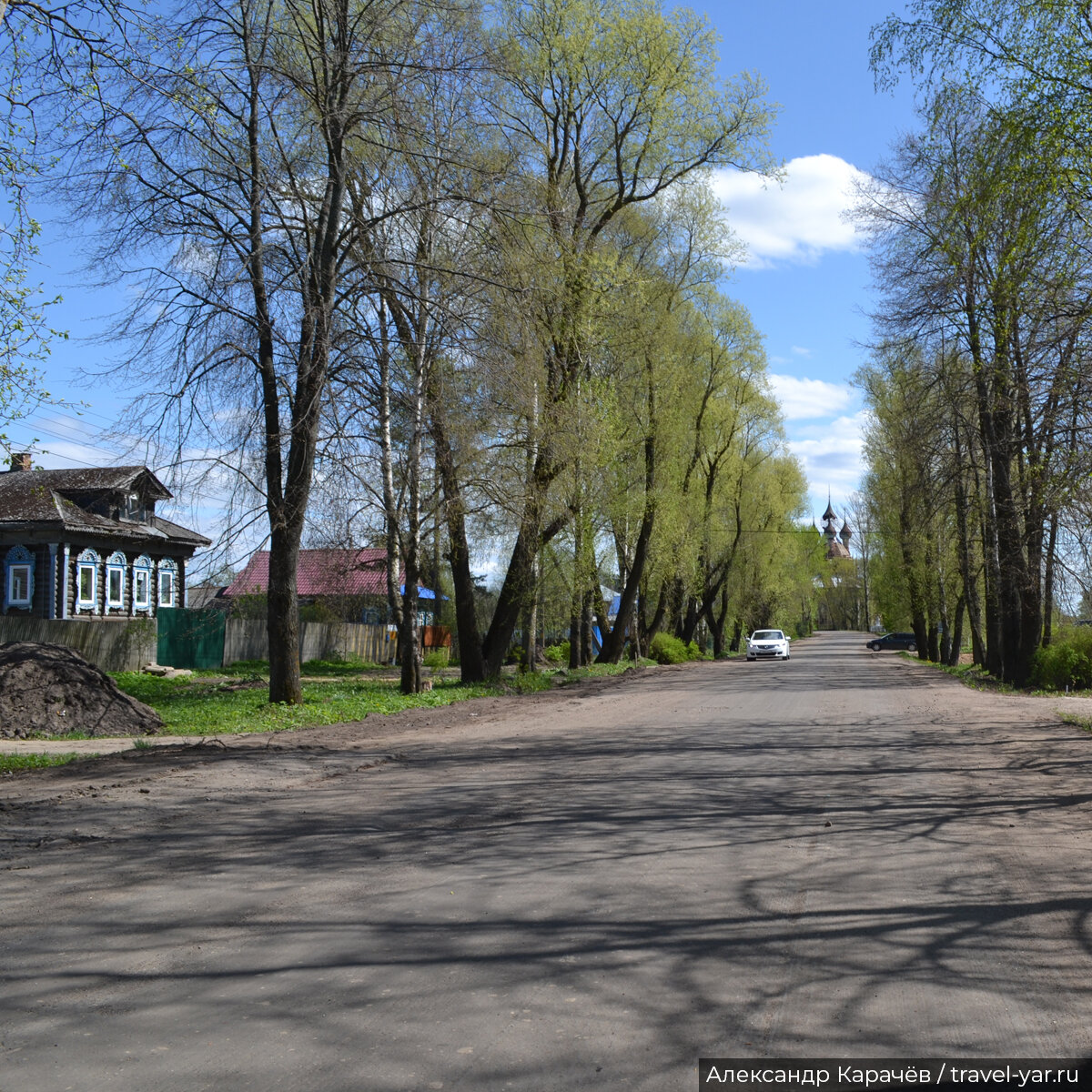 Главная улица села