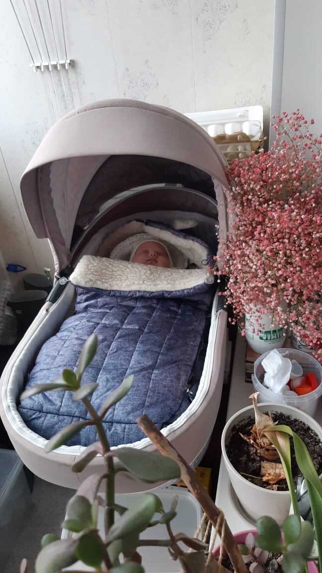 Прогулка на балконе - фото автора