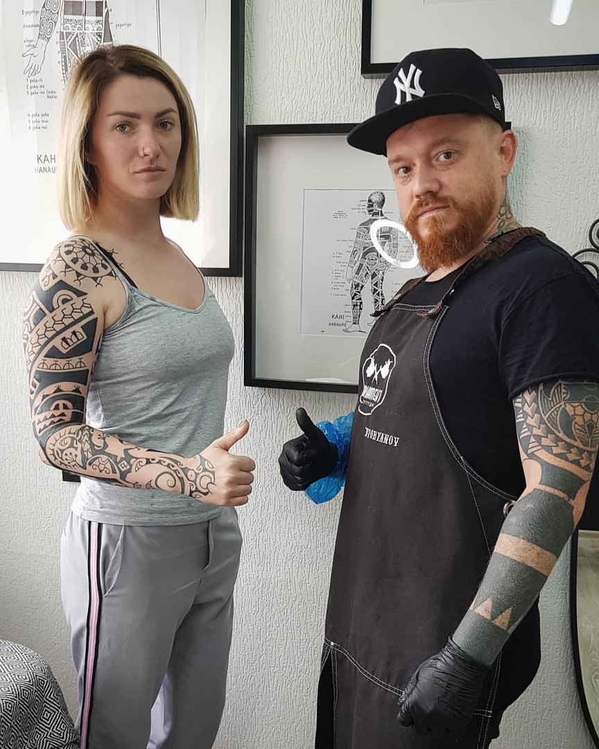 Тату салон ОРНАМЕНТ. Мастер Александр Дворянов.