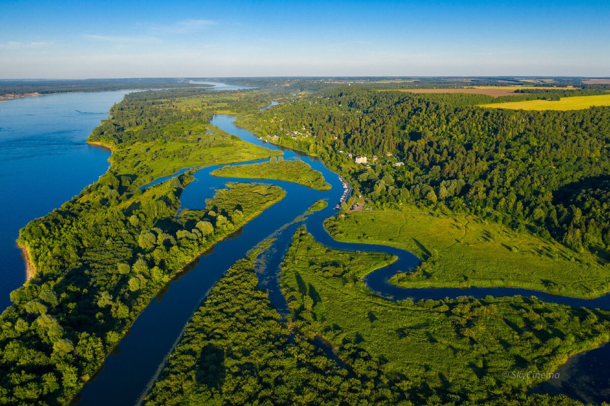 река волга красивые места