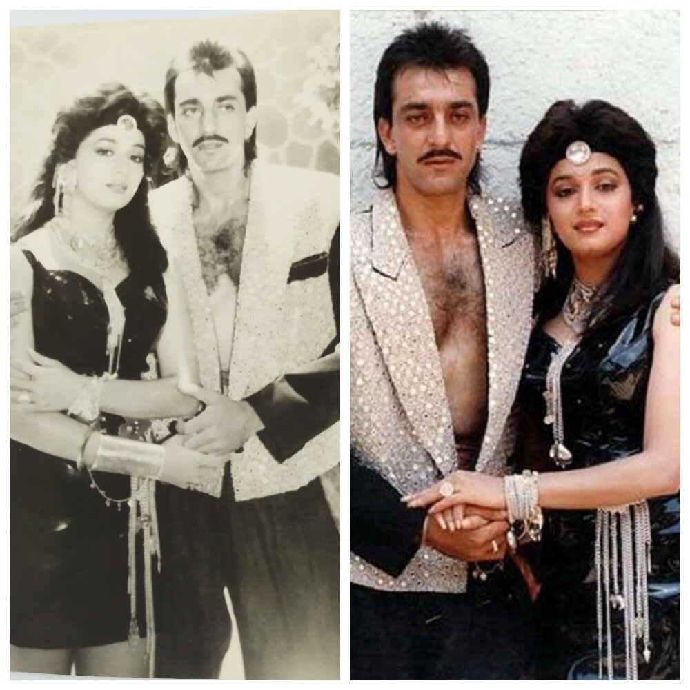 Первое фото из моей коллекции, второе из открытых источников. Саджай и Мадхури