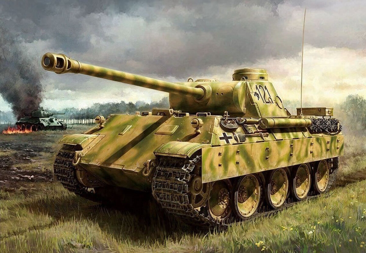 Пантера 2 танк второй мировой войны