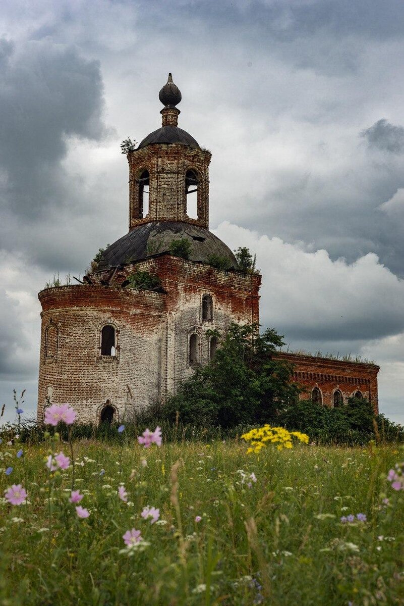 Урочище Покровка. Покровская церковь, 1790 год.