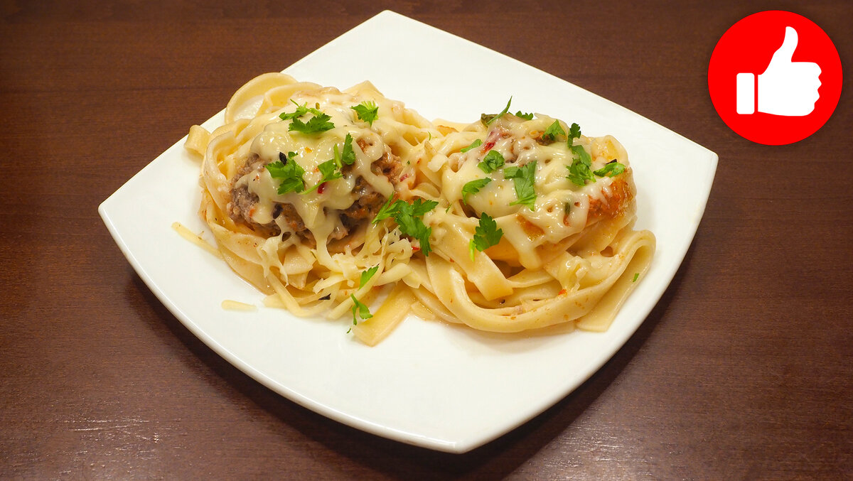 Гнезда с фаршем в мультиварке