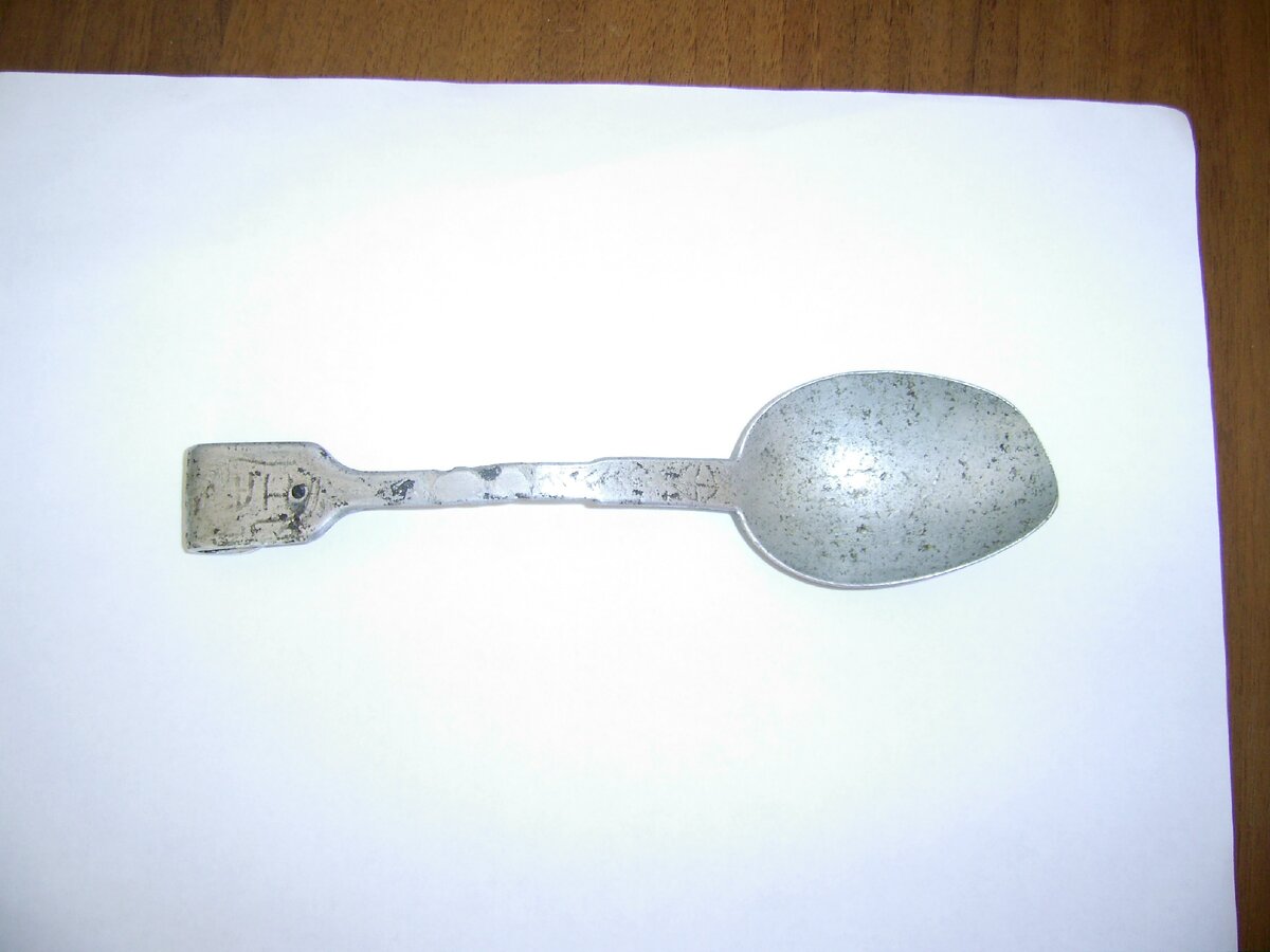 Ложка красноармейца Нестеренко. Фото из архива автора.