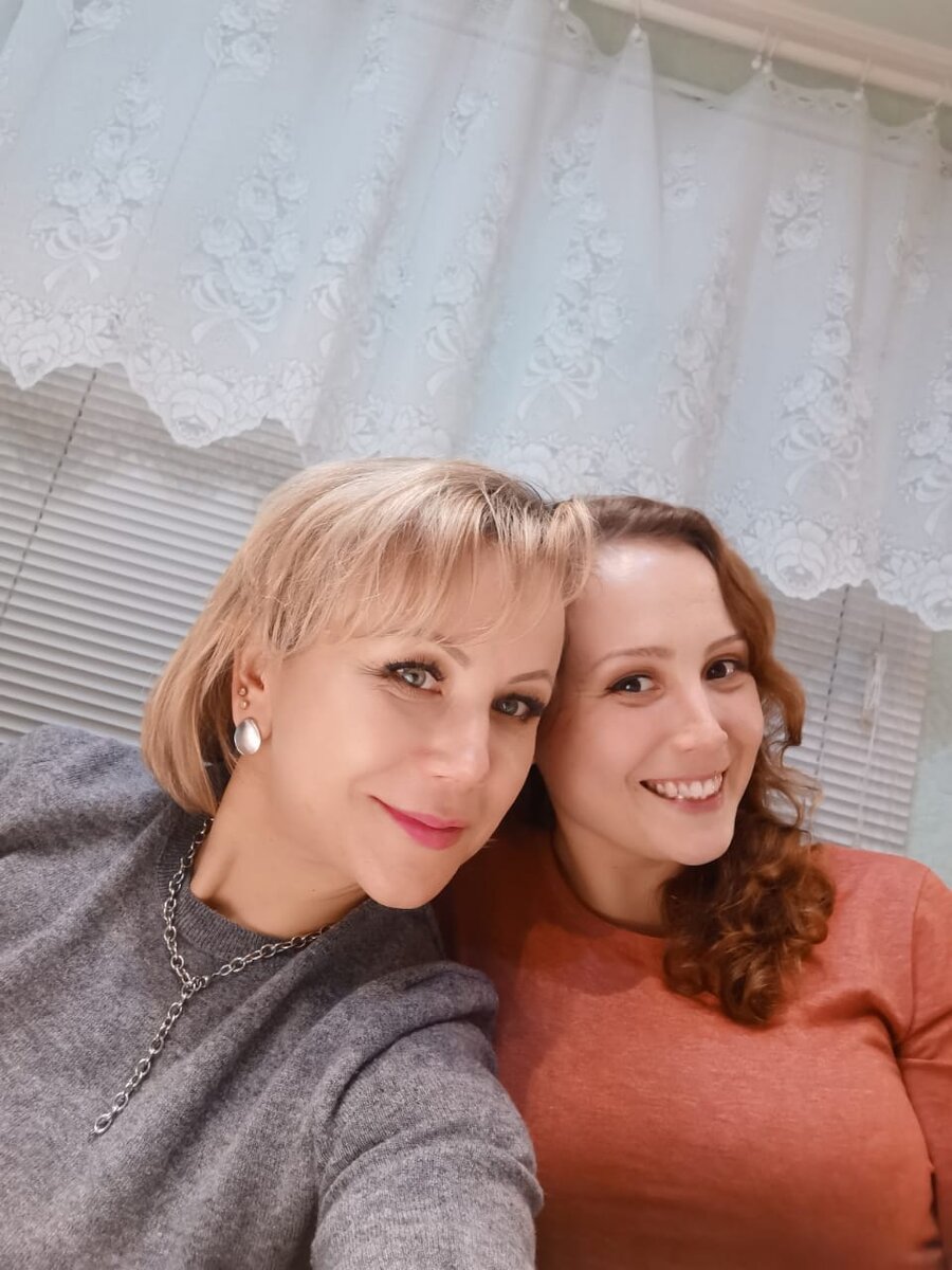 Я с моей мамой. Октябрь, 2020.