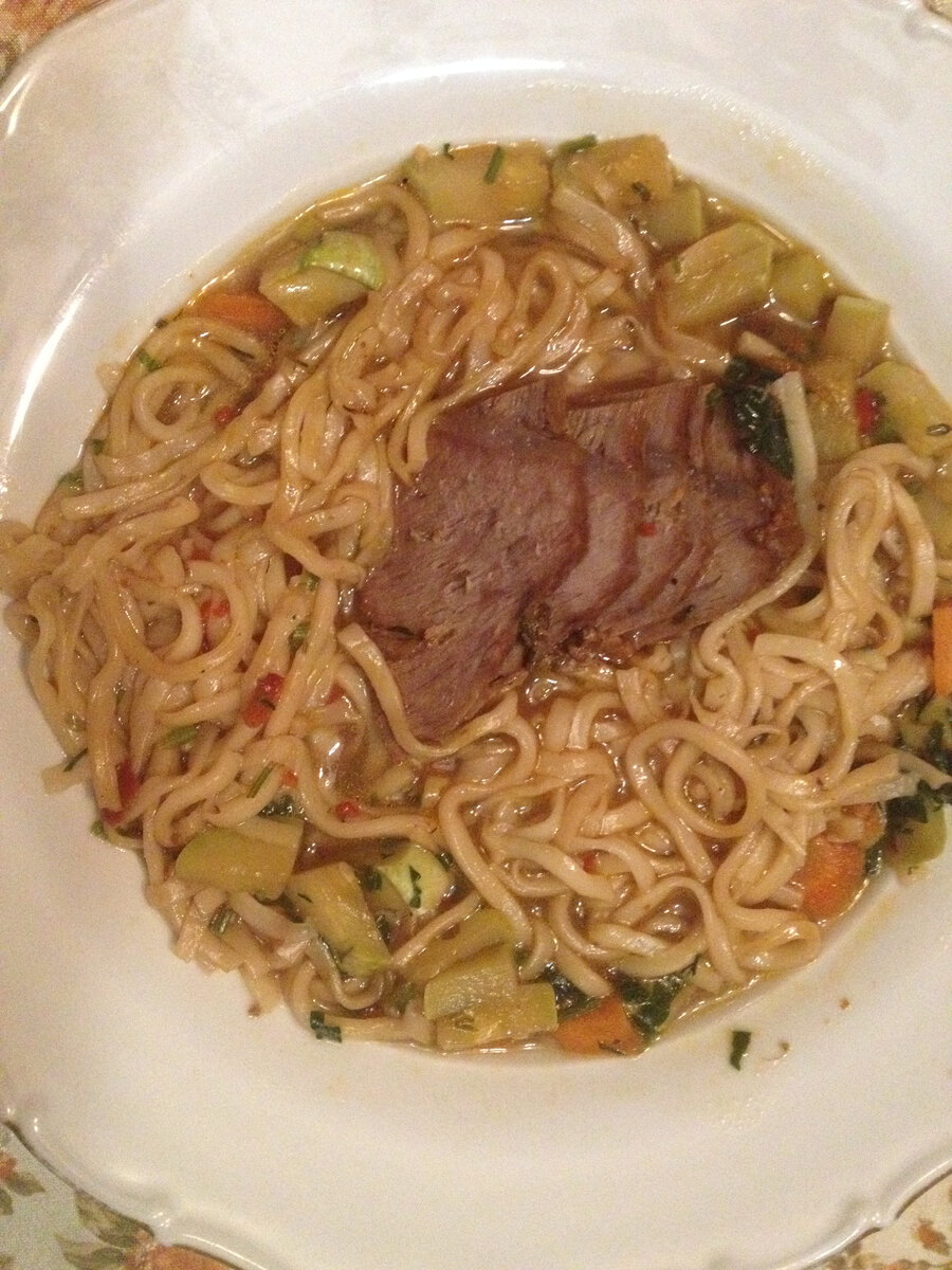 Домашний тайский суп