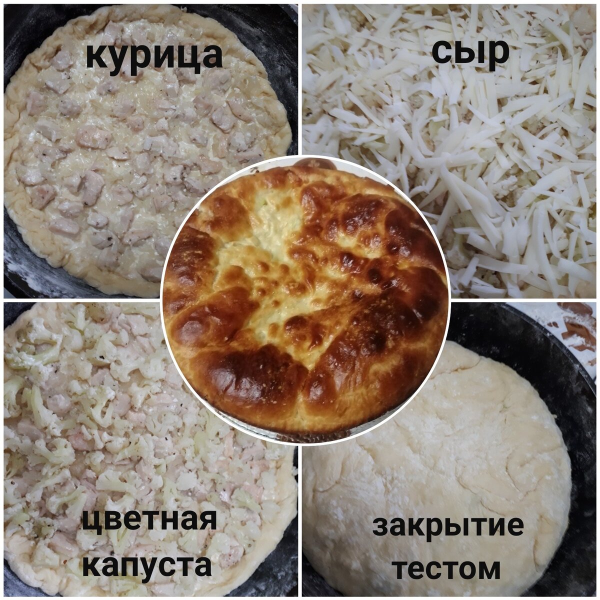 Рецепт закрытого пирога
