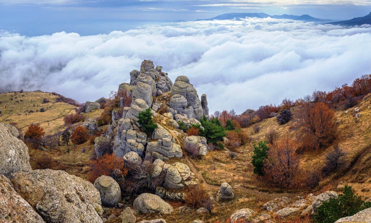 «Долина приведений», Демерджи, Алушта 