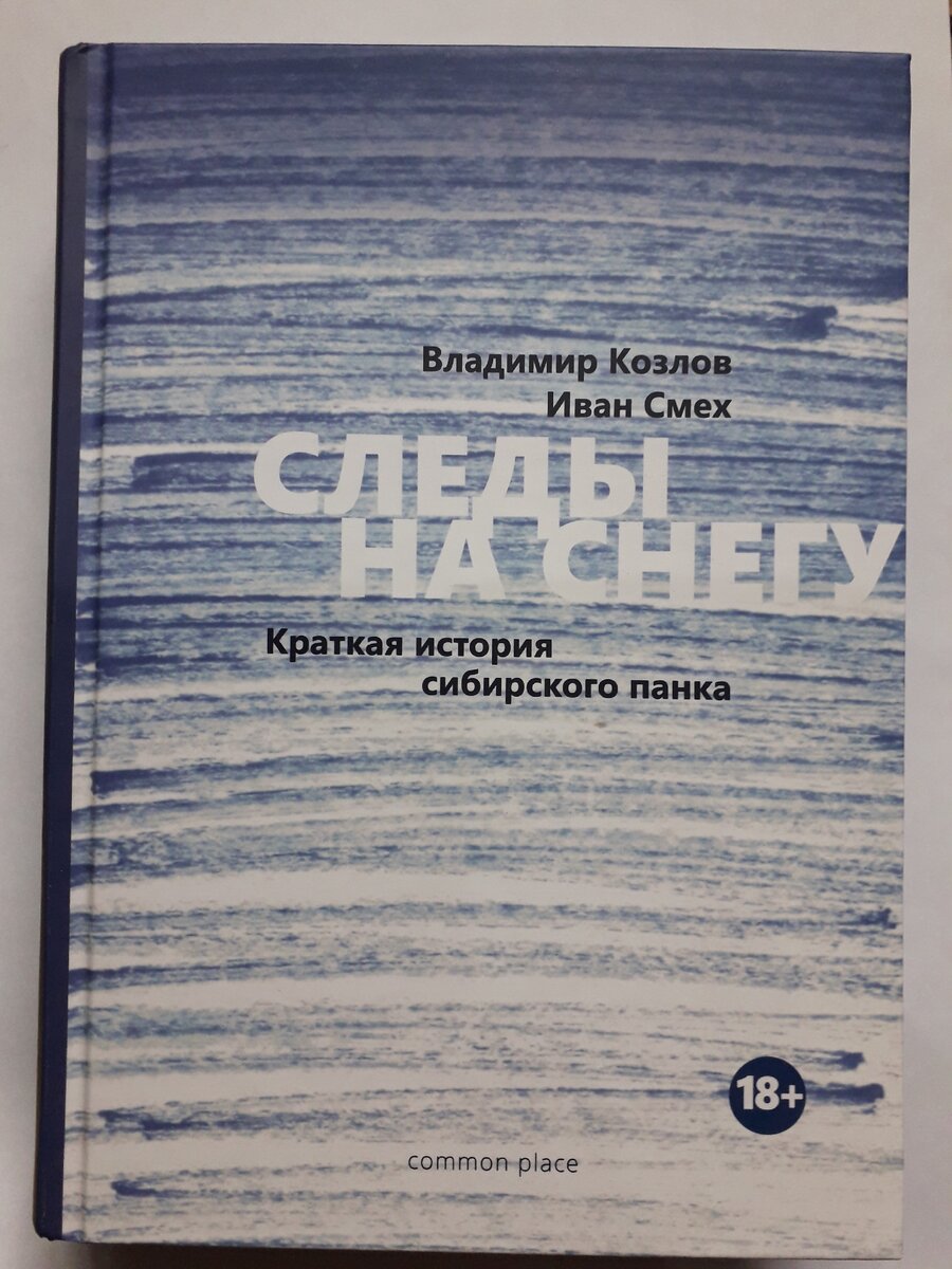 Обложка книги "Следы на снегу. Краткая история сибирского панка"