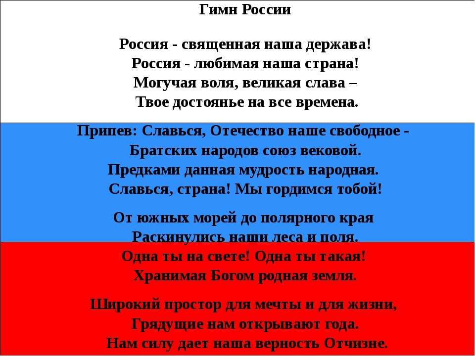 Я русский песня бесплатные. Гимн России Федерации текст. Гимп Росси. ГМСН России. Гимн РФ слова.