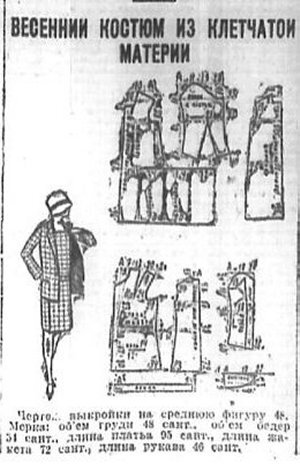 Весенний костюм, 3 апреля.