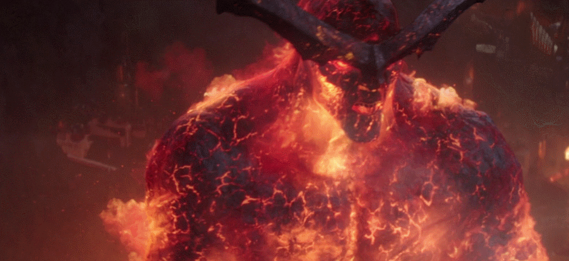 Суртур уничтожает Асгард