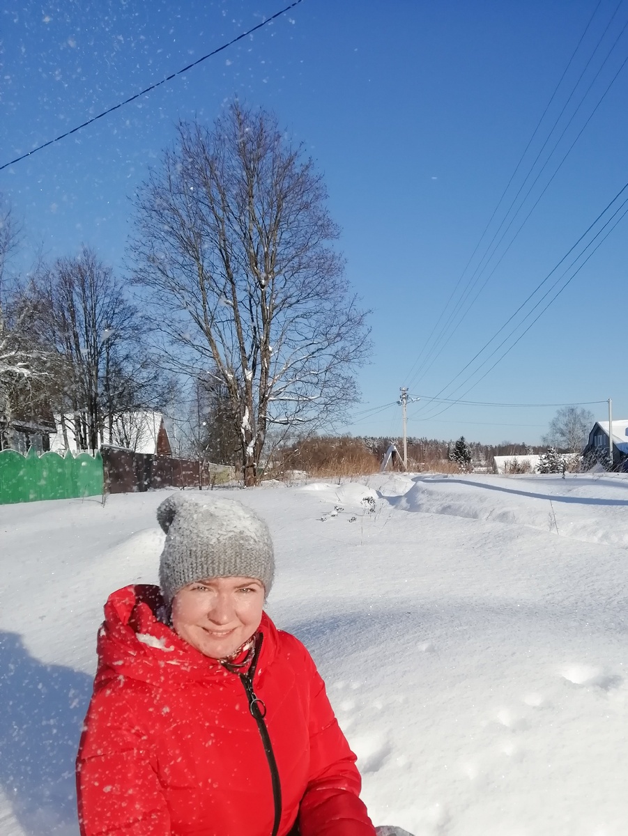 Зима в деревне