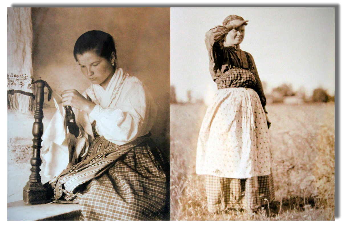Крестьянки 19 века 