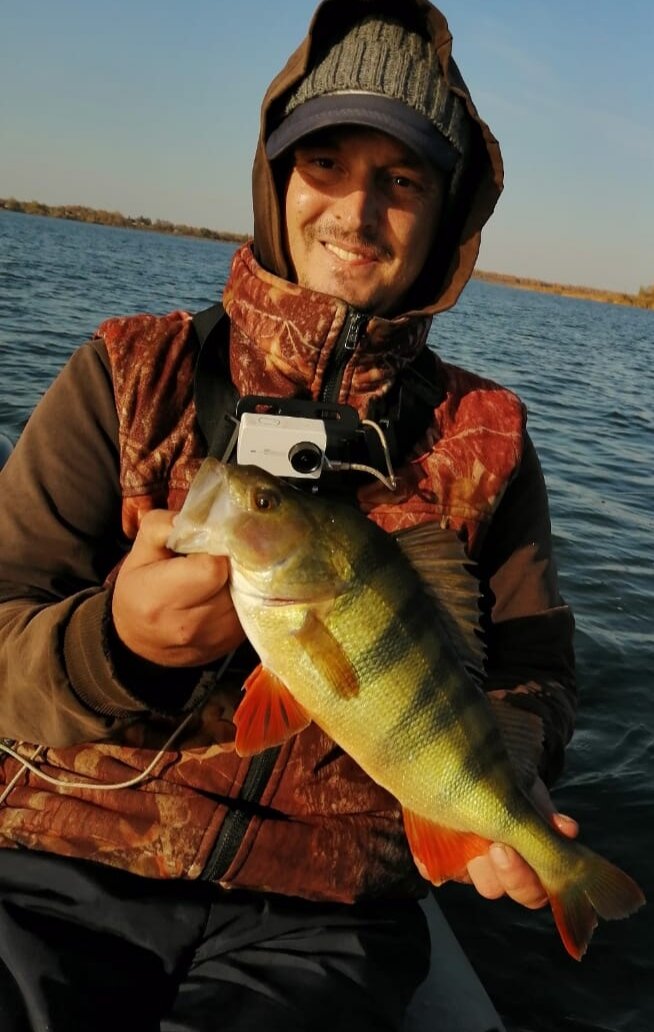 Сентябрь 2020г Окунь 900г