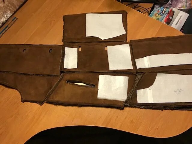 Переделка старой дубленки. Ателье Ирины Берзиной. (смотри галерею).