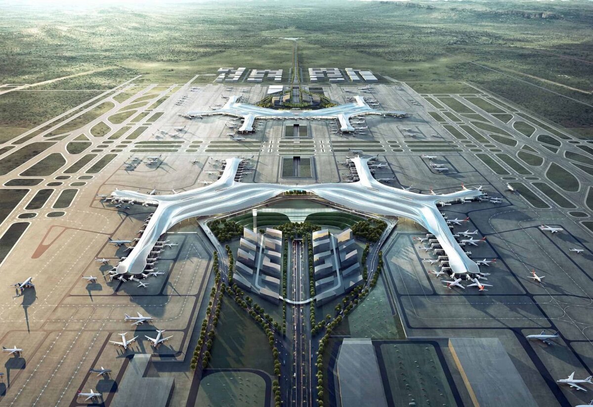 новые аэропорты китая