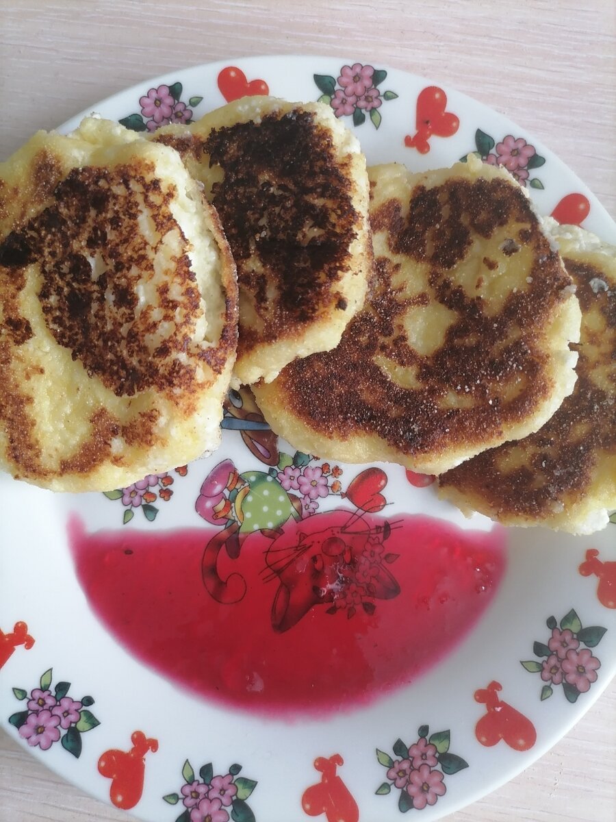 На 4 сырника