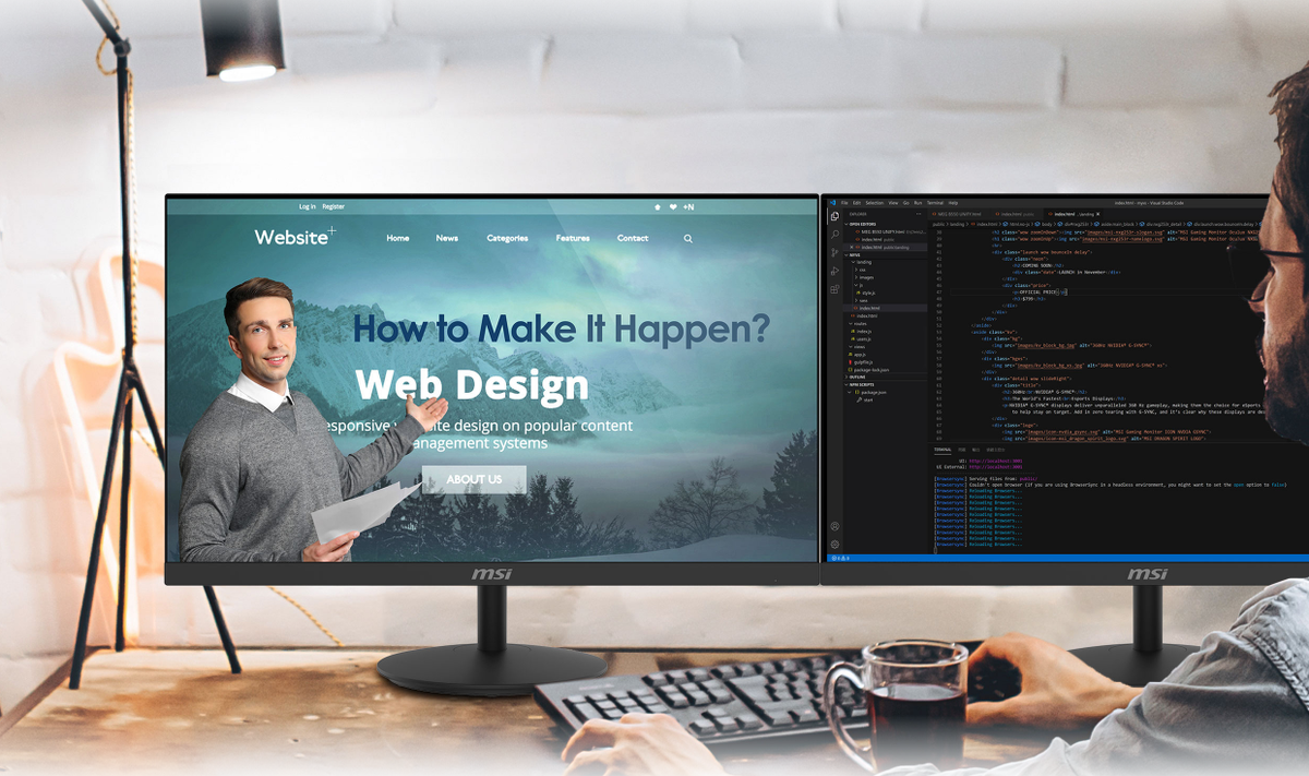 Прекрасный выбор для программистов, дизайнеров и просто людей которые много времени проводят перед монитором.
