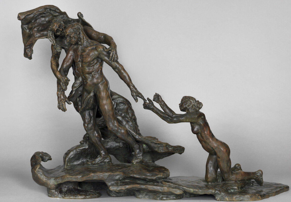 Скульптура Камиллы Клодель "Эпоха зрелости" (1900)