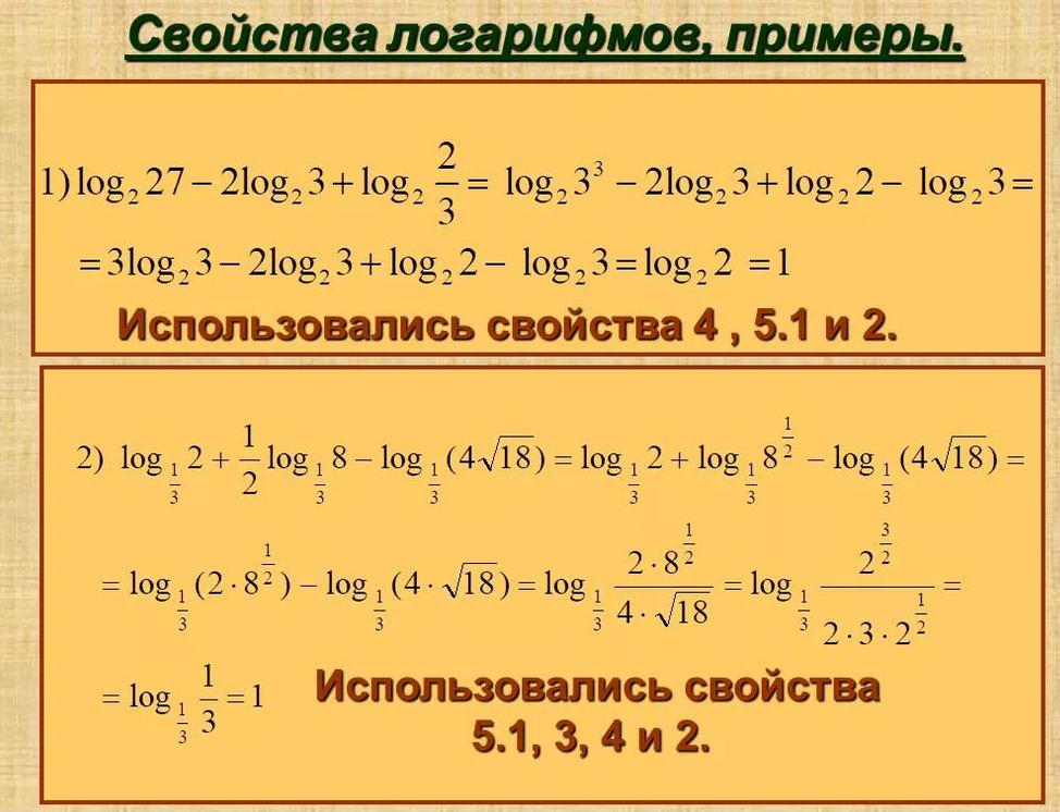 Вычисление логарифмов. Решение логарифмов сложение. Как решаются логарифмы формулы. Как решать логарифмы с дробями. Свойства логарифмов с примерами.