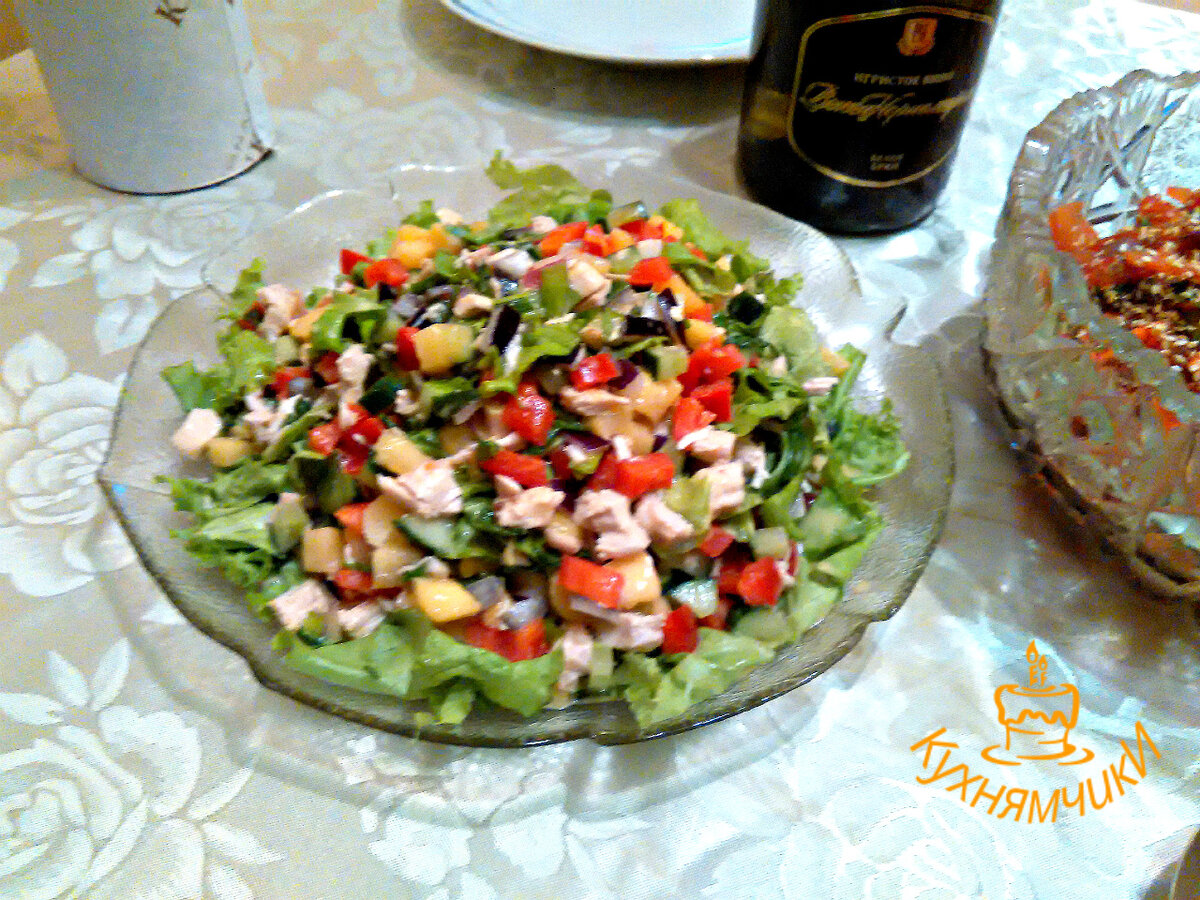 Куриный с манго.