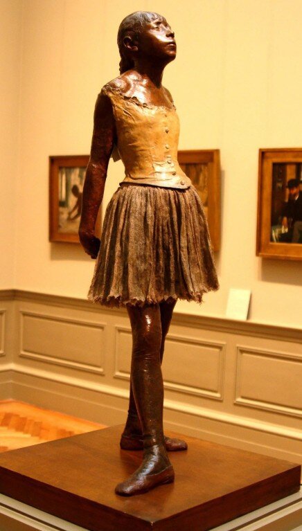 Маленькая танцовщица четырнадцати лет. Эдгар Дега. 1881 г.