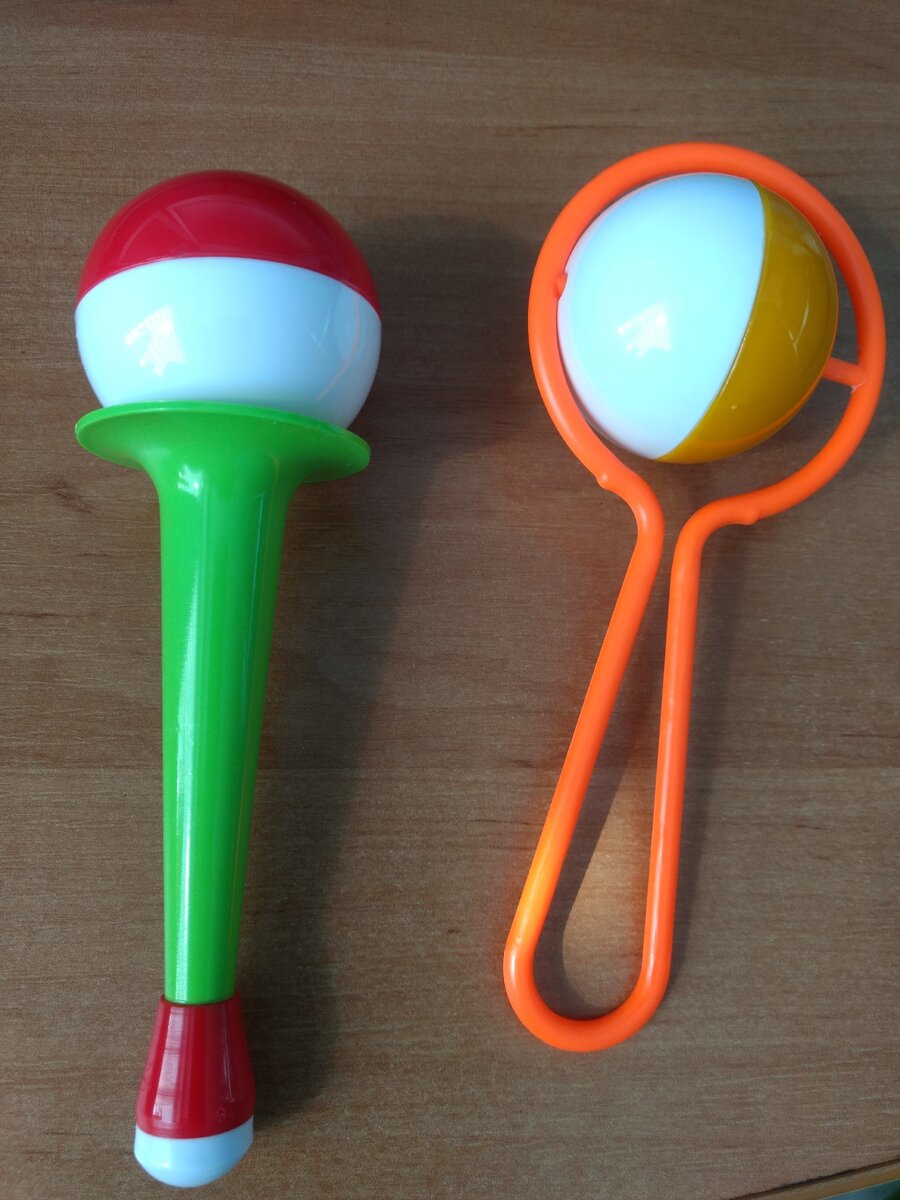 Наши погремушки в 3 месяца.