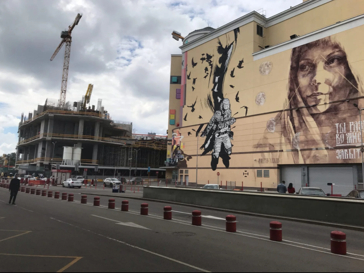 Так выглядит стройка на Курском сейчас