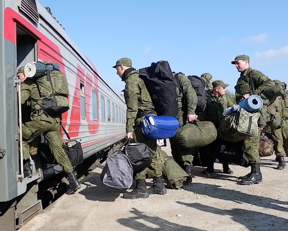     Очередная группа мобилизованных покинула учебный центр под Волгоградом. Фото: пресс-служба ЮВО.