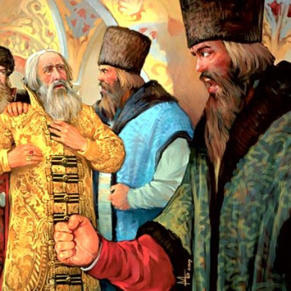 сидение царя михаила федоровича с боярами в его государевой комнате. головные уборы у бояр в 17 веке рисунок. боярин ветеранов. русский боярин 17 века. федор мстиславский и совет бояр.