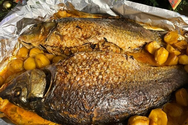 Карп с белым вином Фото: Из личного архивa/Юлия Рязанова