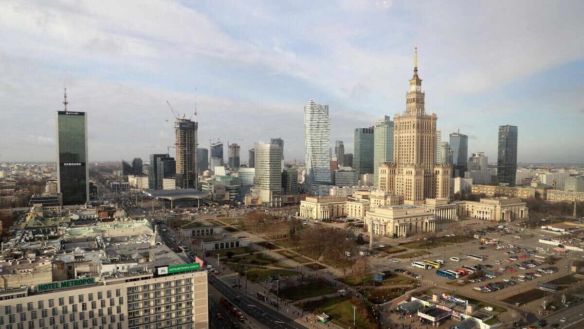    Панорама Варшавы, Польша© AFP 2023 / Ludovic Marin