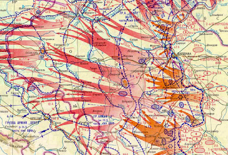 Наступательная операция советских войск в 1944