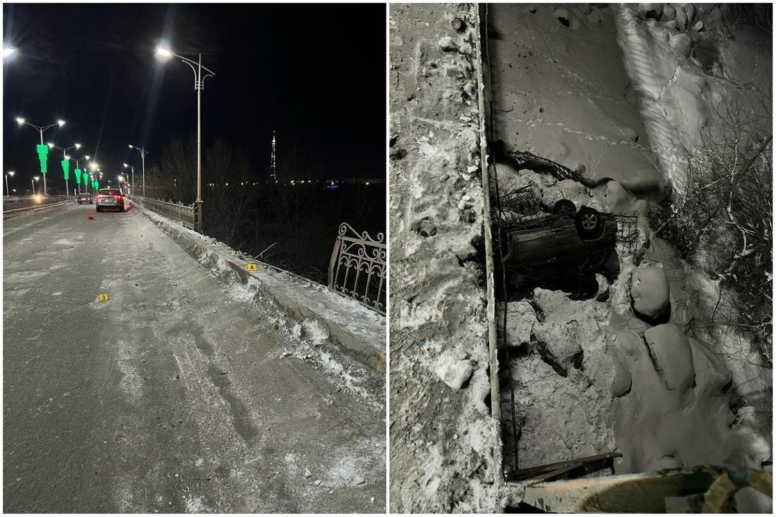    ДТП в Актобе:Telegram/POLICE_of_KZ