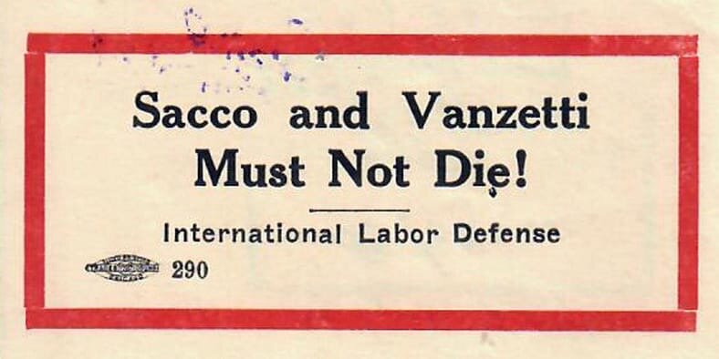 International labor defense (МОПР). Sacco and Vanzetti Must Not Die (Сакко и Ванцетти не должны погибнуть). О деле Сакко и Ванцетти. [1924]