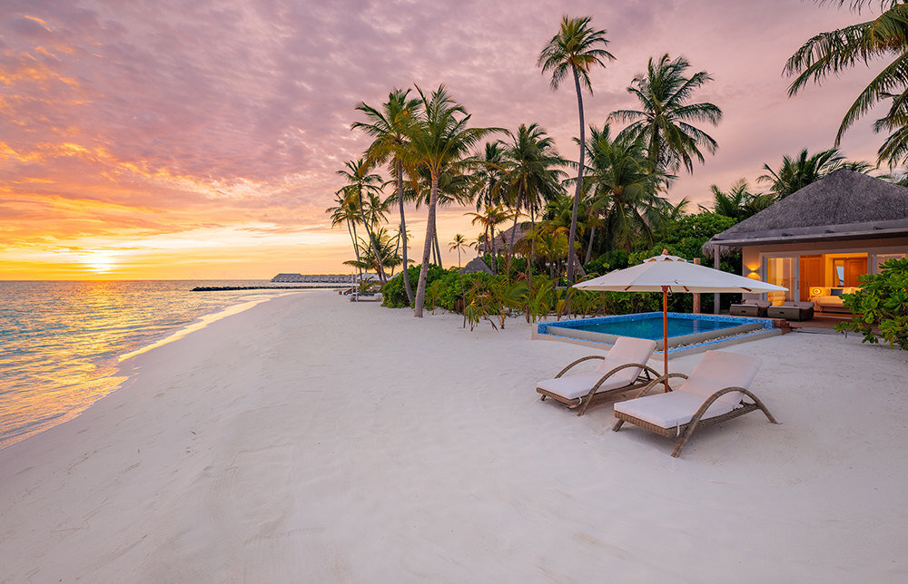 Pool Sunset Beach Villa