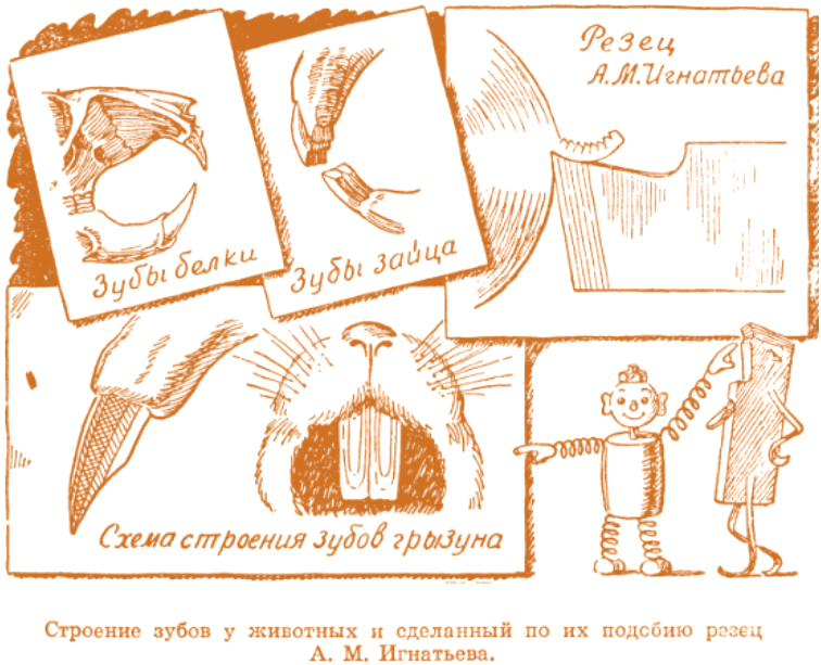 Самозатачивающийся коготь - резец А. М. Игнатьева