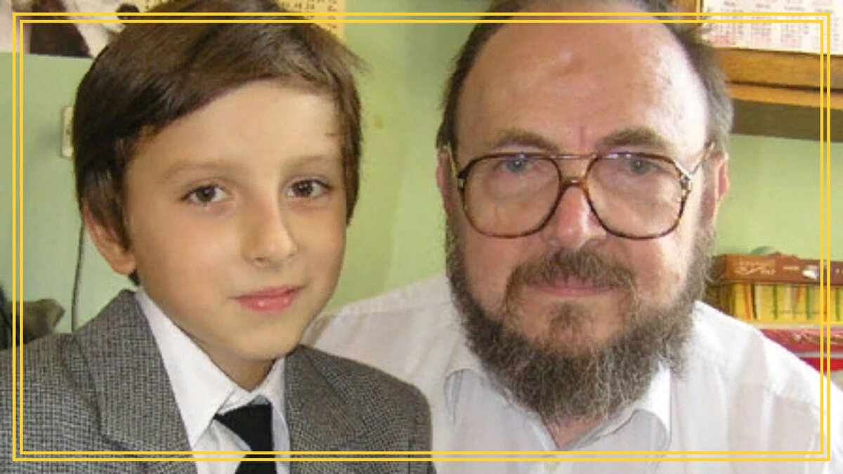 Феликс Янович с внуком Яном. Яндекс картинки