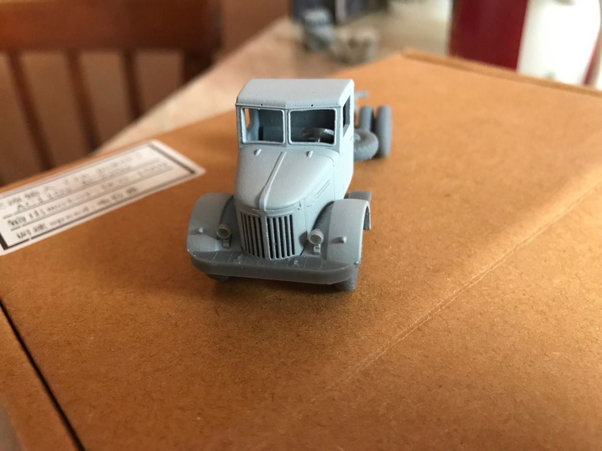 Собранная модель без кузова