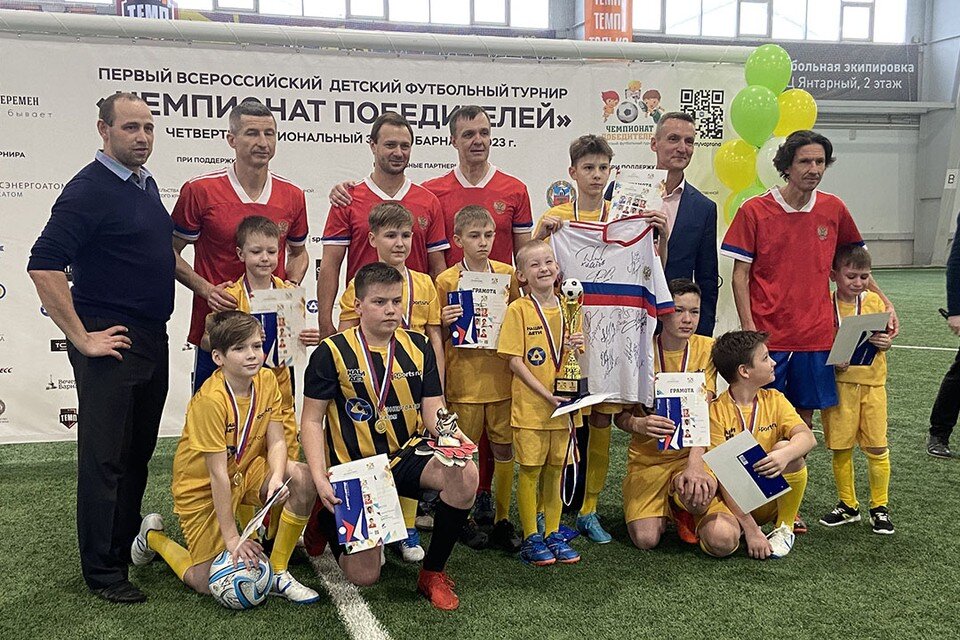     Турнир по футболу «Чемпионат Победителей» в Барнауле Анна СЕМИНА