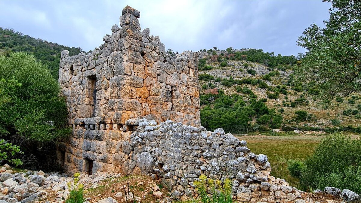 Военная крепость – Пиднаи (Pidnai). Турция 2021