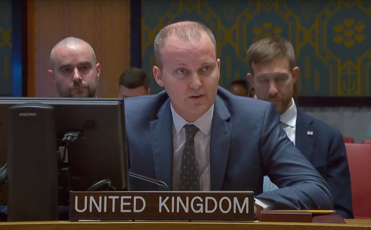 Представитель Великобритании в ООН Фергус Экерсли