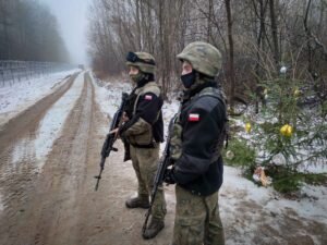    Фото: страница Пограничной стражи Польши в Twitter Гульназ Астахова
