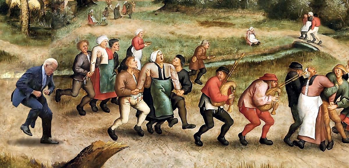Питер брейгель крестьянский танец картина. Питер брейгель младший крестьянский танец. Пляска Святого Витта 1518.