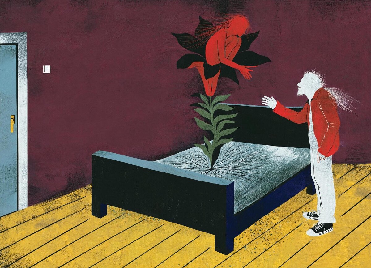    Наталья Акимова, фрагмент комикса «Цветок»., фото: архивы пресс-служб