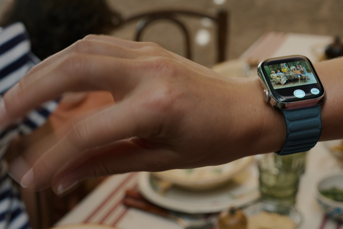 Apple watch 7 внутренняя сторона.