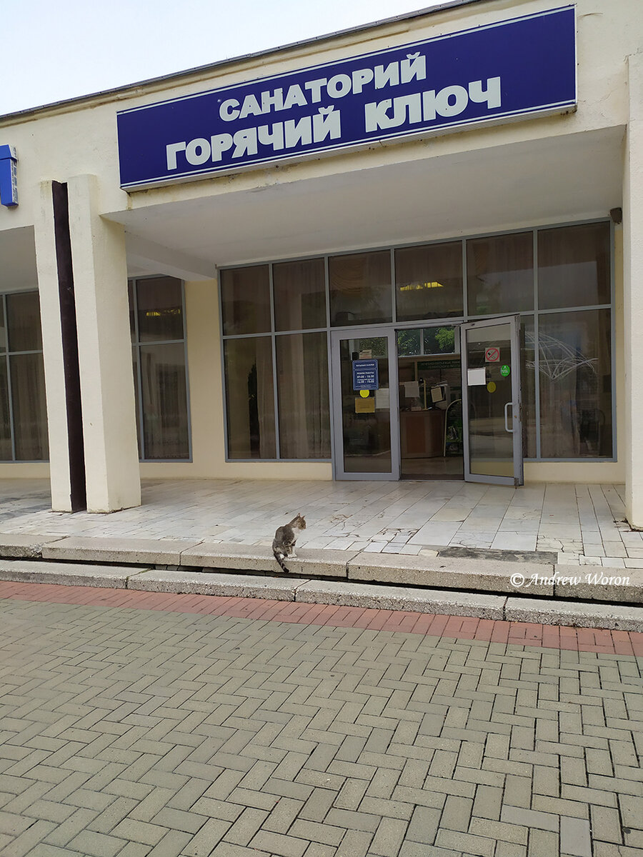 Питьевая галерея санатория